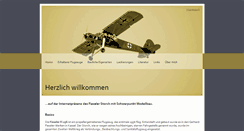 Desktop Screenshot of fieselerstorch.de
